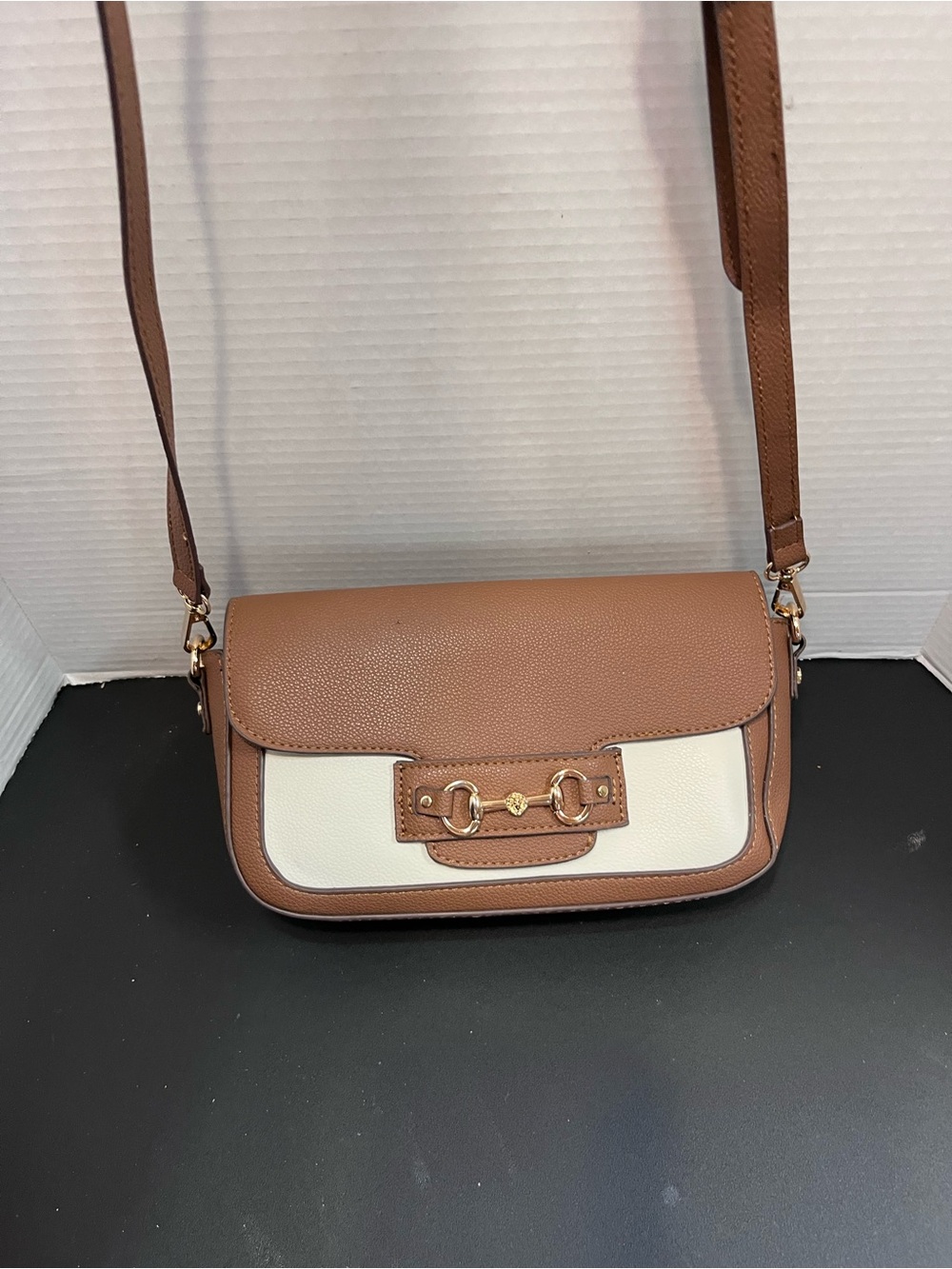 Anne Klein color block shoulder bag k - Picture 10 of 11